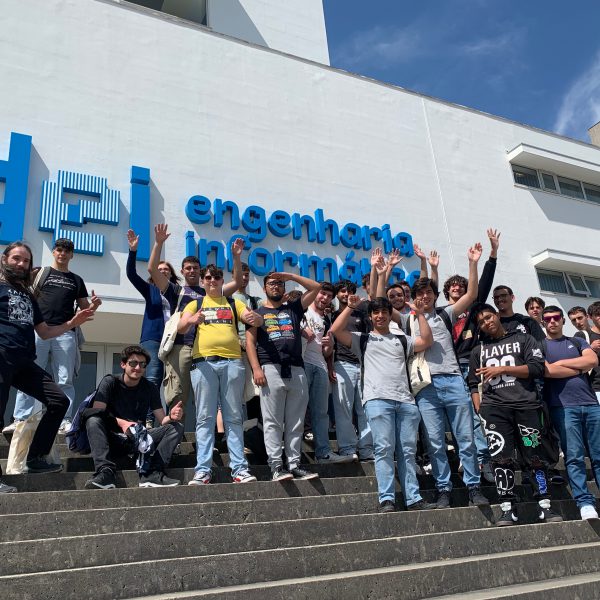 Our visitors from the Escola Secundária da Batalha