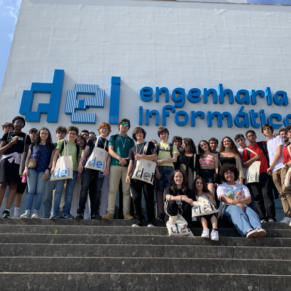 Our visitors from the Colégio de São Teotónio, Coimbra